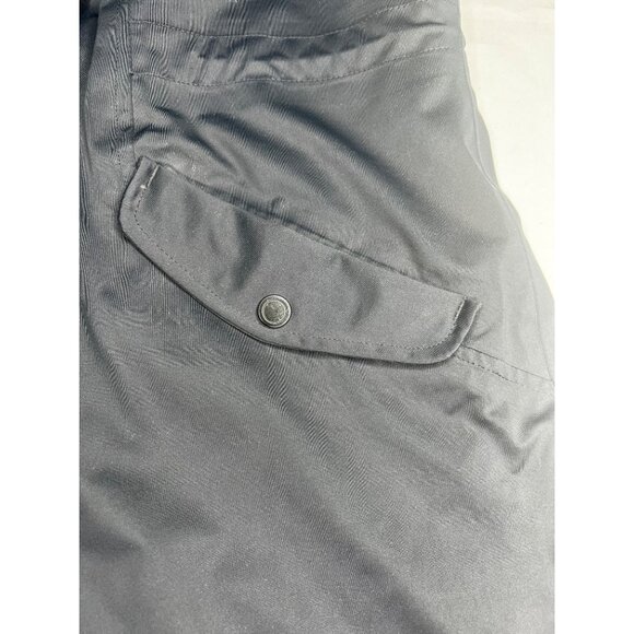 Athleta Black Hooded Chills Parka Jacket Coat - Picture 7 of 12